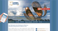 Desktop Screenshot of cidel2014.com