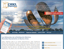 Tablet Screenshot of cidel2014.com